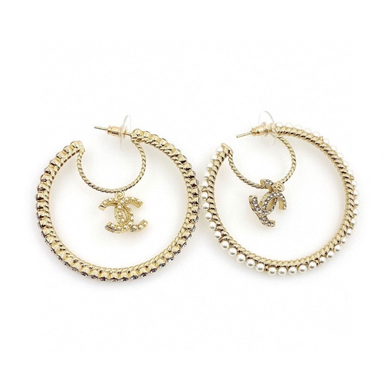 Ch*el earrings